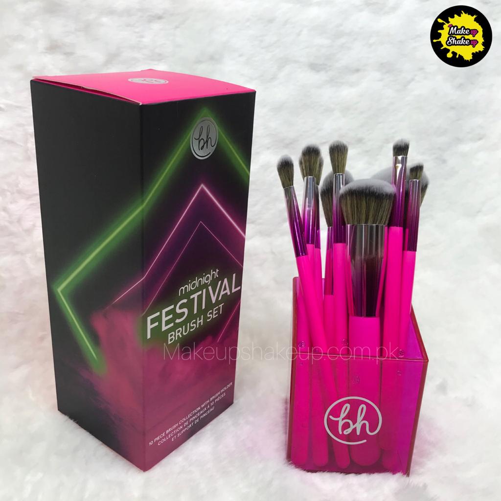 BH BRUSHES MIDNIGHT FESTIVAL - NEON PINK