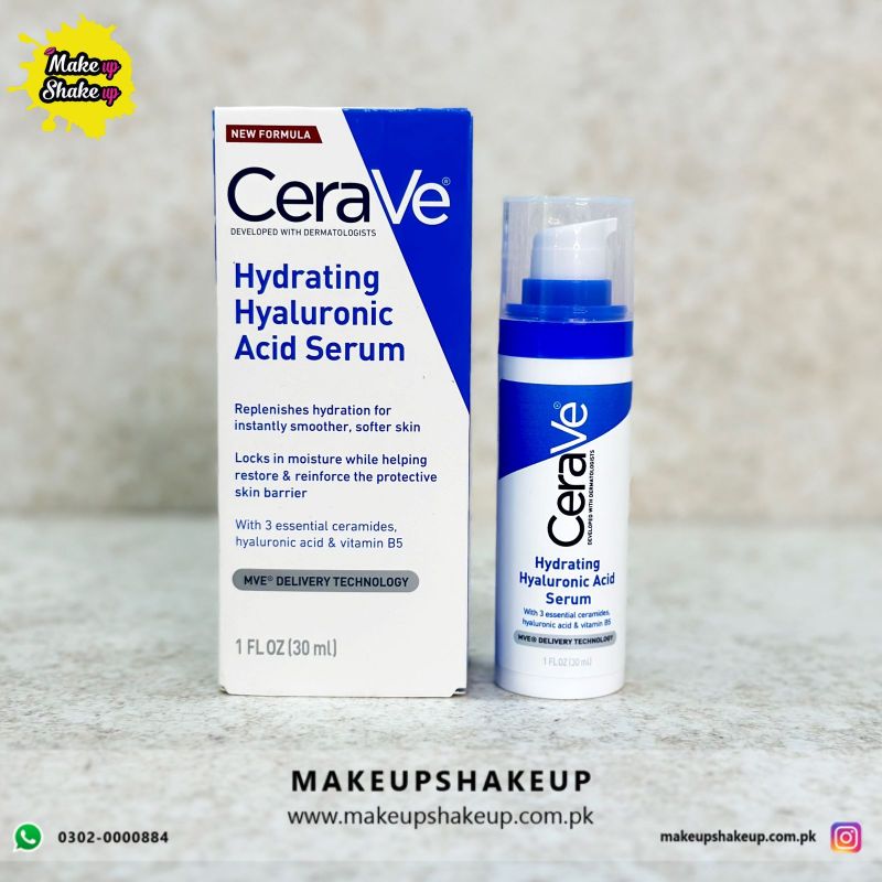 Cerave Hydrating Hyaluronic Acid Serum (Factory Leftover Stock ) - 30 ...